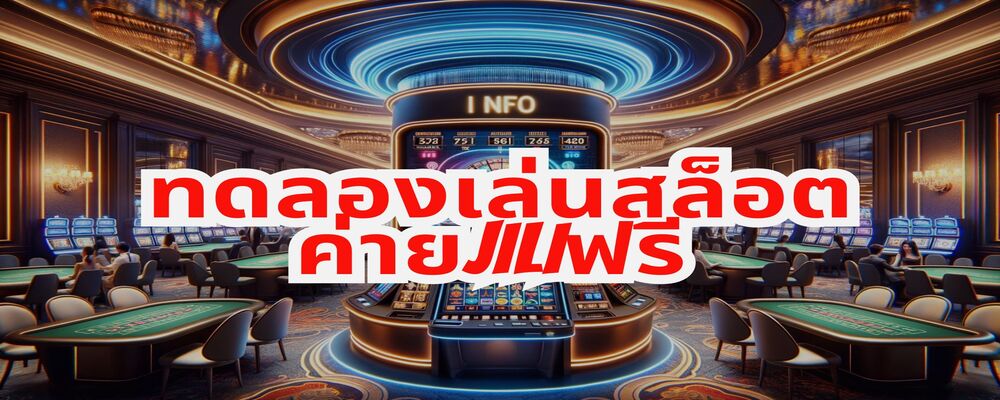 ทดลองเล่นสล็อตค่ายjiliฟรี